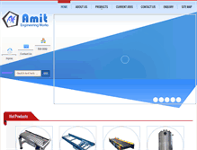 Tablet Screenshot of amit-engineering.com